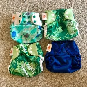 4 Flip Diaper Covers